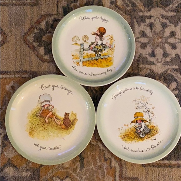 holly hobbie Other - Vintage  Holly Hobbie collectors plates set of 3